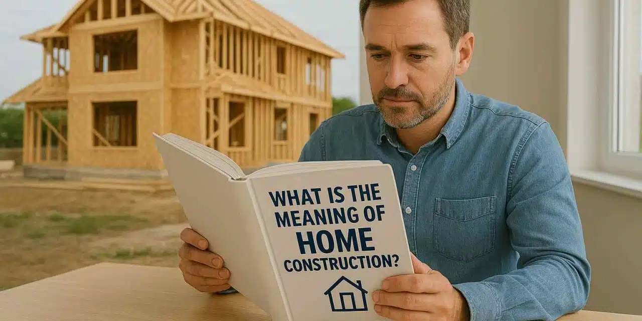 What is the Meaning of Home Construction? A Practical Guide for Homeowners